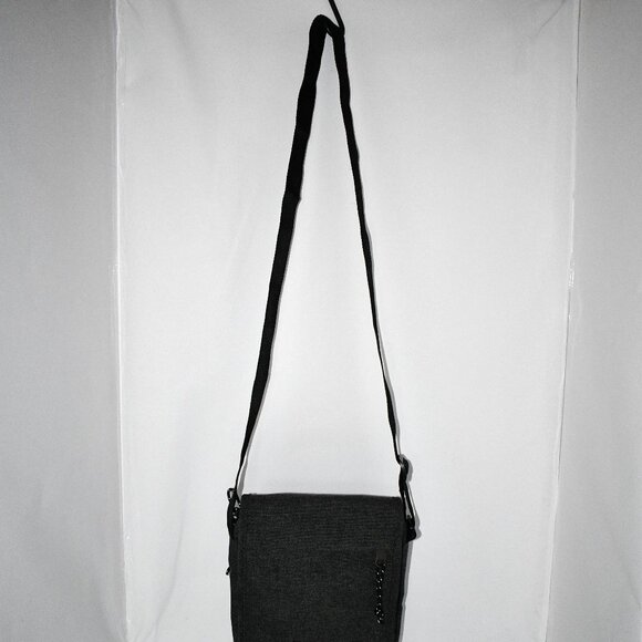 Eastpak Crossbody Flex Black Denim Bag New With Out Tags Details: 100% Nylon Lif - Picture 4 of 8